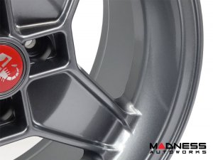 FIAT 500 Custom Wheels - Cromodora Style - CD-30 - 15" - Gun Metal